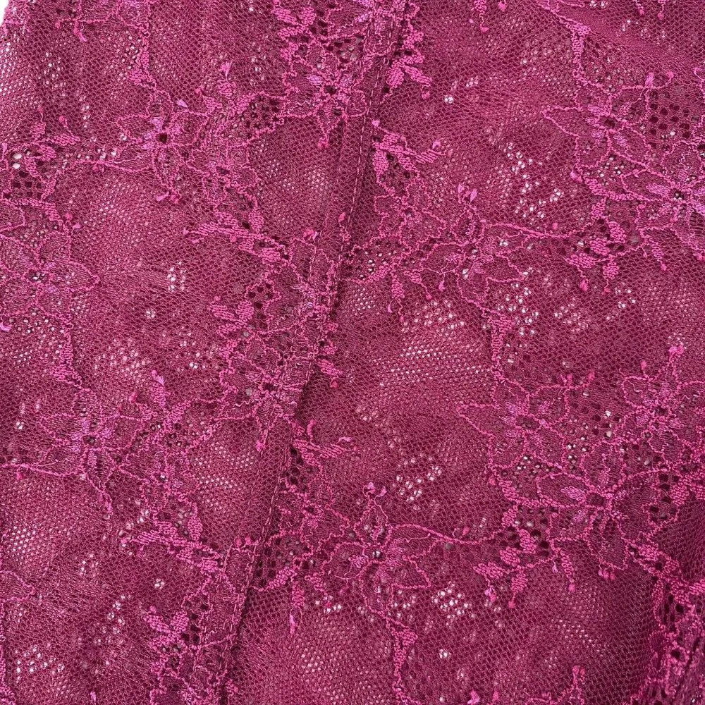 Free People Lucy Lace bike shorts‎ size XS maroon